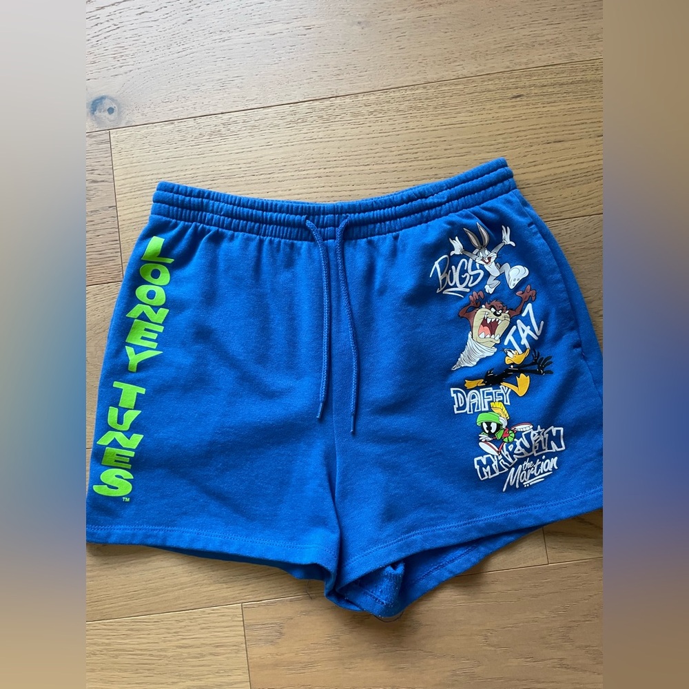 Target Blue Looney Tunes Women's Shorts